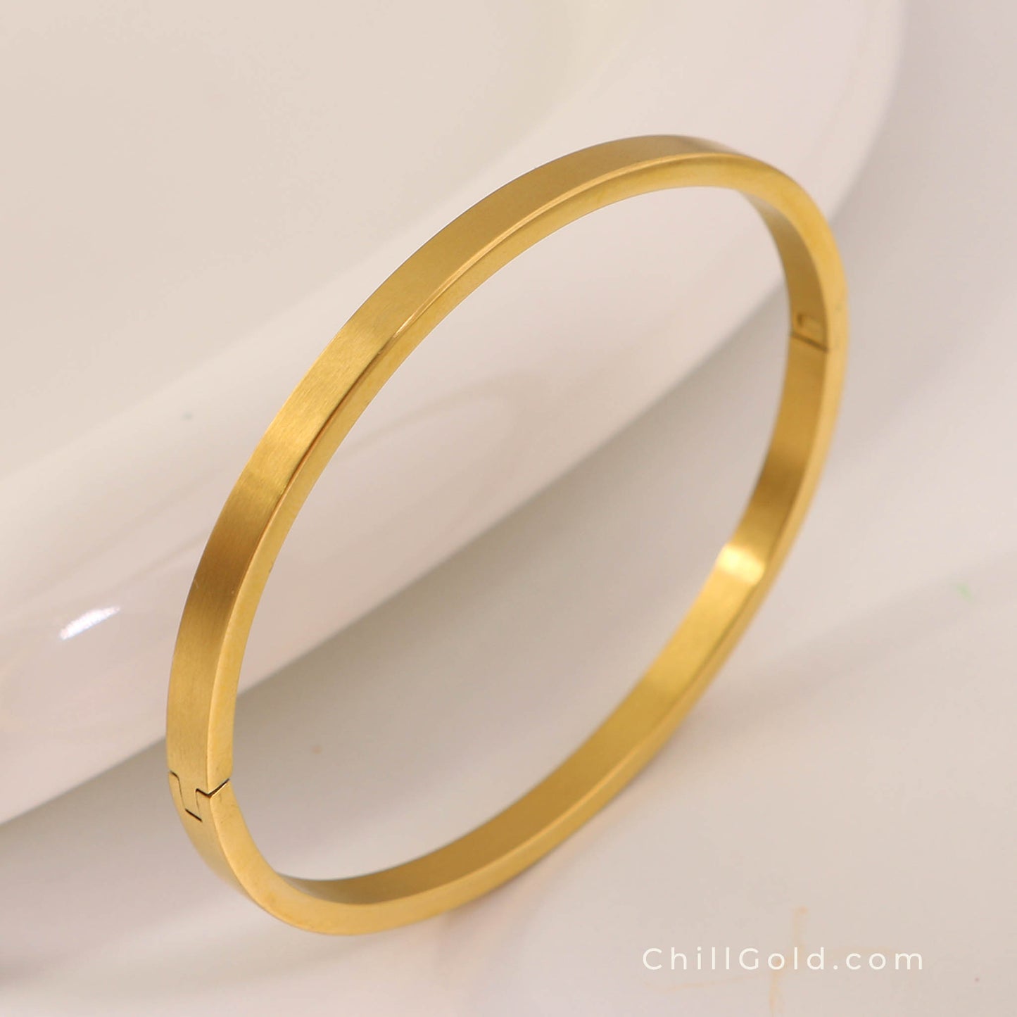 Real 18K Gold Plated Bangles