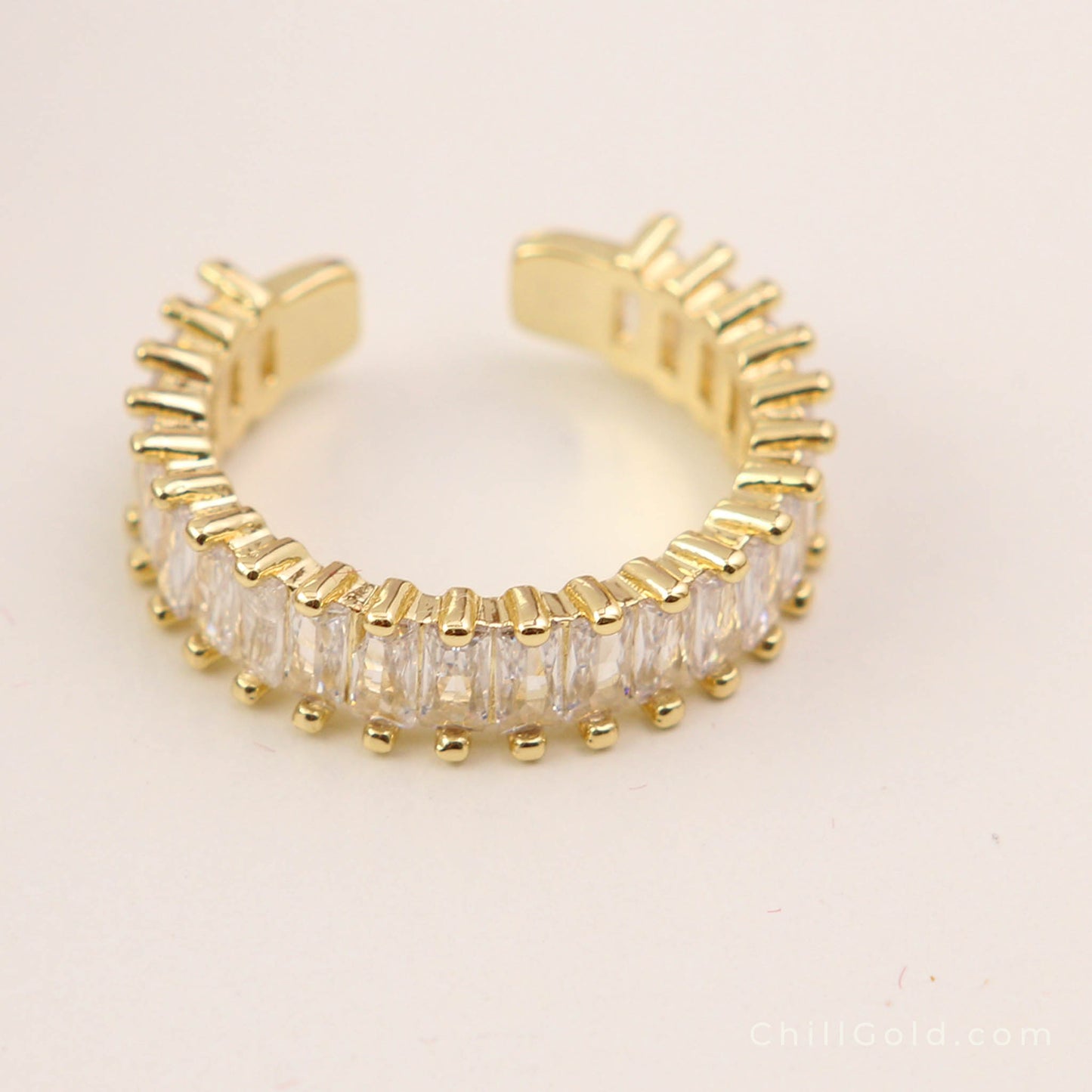 Bohemian Luxe Adjustable Zircon Ring