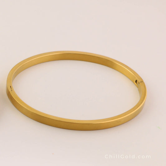 Real 18K Gold Plated Bangles