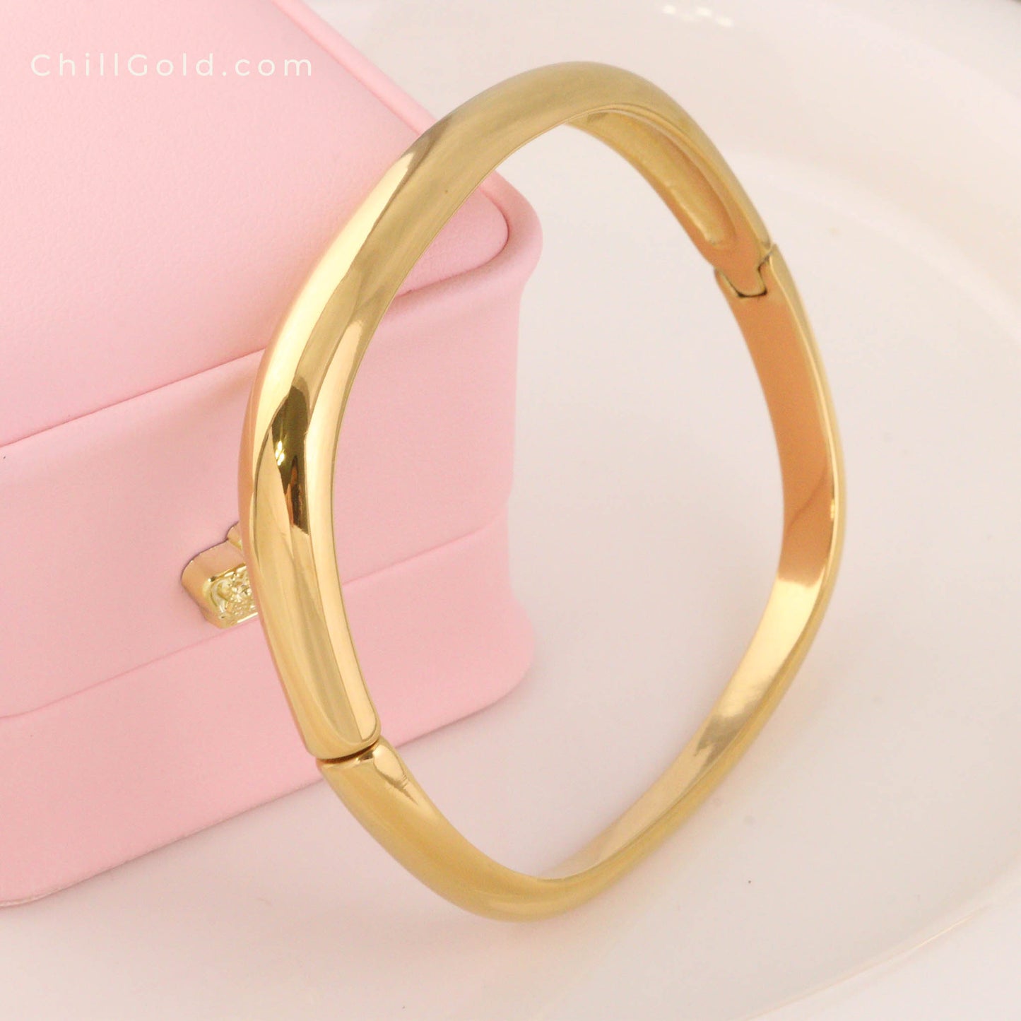 Minimalist Square High-End Clasp Bracelet