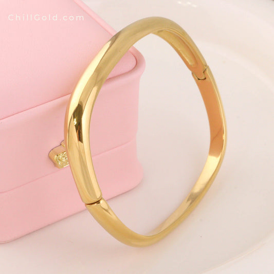 Minimalist Square High-End Clasp Bracelet