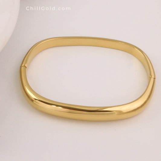 Minimalist Square High-End Clasp Bracelet
